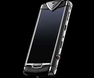 Vertu Constellation T Black leather