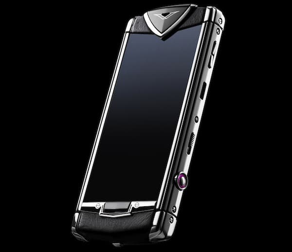 Vertu Constellation T Black leather