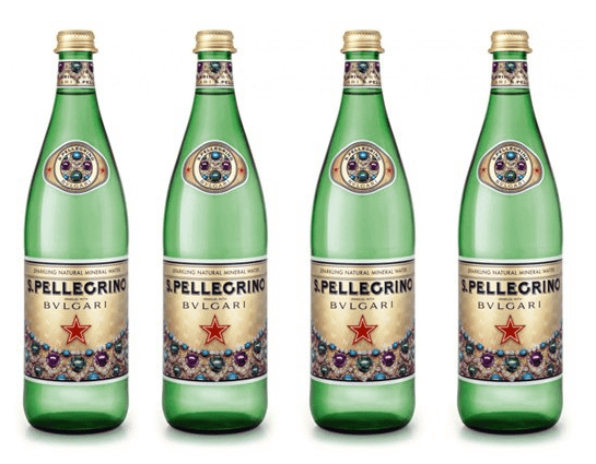 mineral water San Pellegrino bulgari