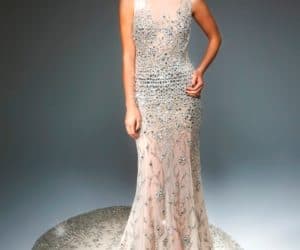Crystal Christmas dress