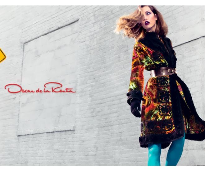 Oscar de la Renta Fall 2011 Ad Campaign