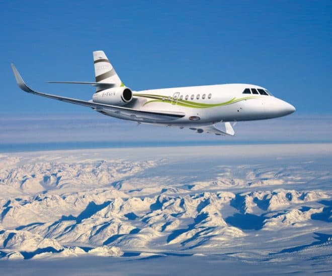 dassault falcon 2000s business jet