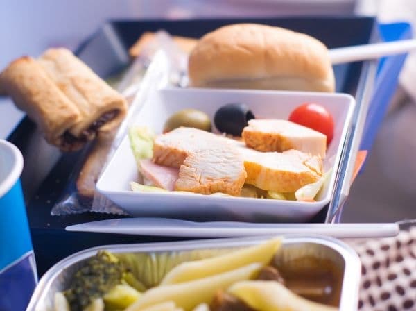 inflight menu