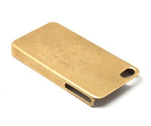 Gold iPhone Case