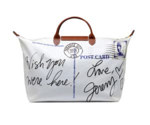 Longchamp Jeremy Scott Bag postcard