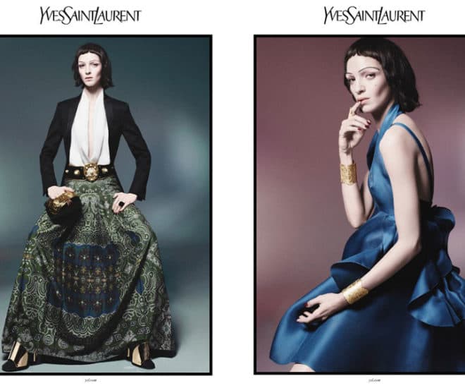 Mariacarla Boscono YSL