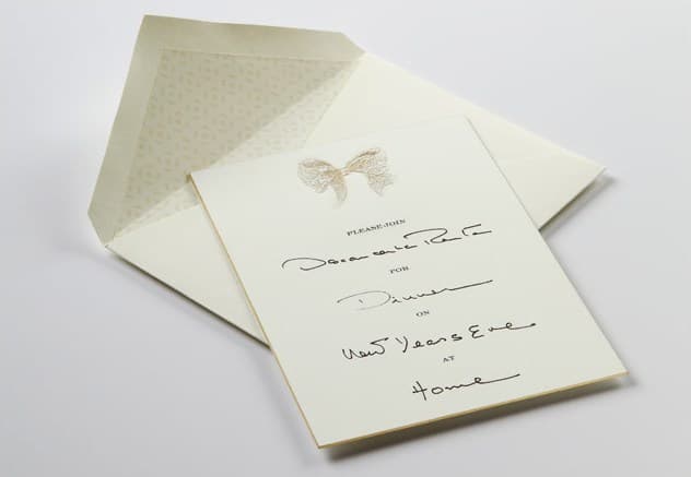 Oscar de la Renta Stationery