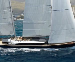 Perini Navi 69m sailing yacht hull C2227