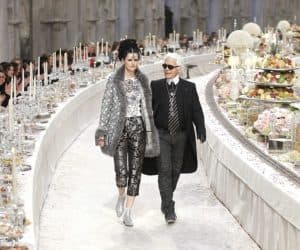 Stella Tennant Karl Lagerfeld