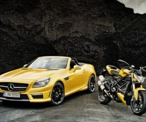 Streetfighter Yellow Mercedes-Benz Ducati