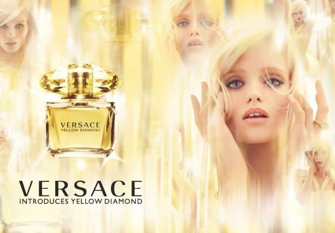 Versace Yellow Diamond Fragrance ad