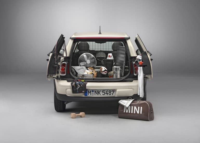 2013 Mini Clubvan back