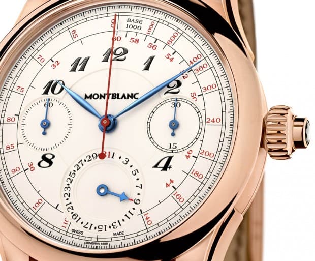 Montblanc Collection Villeret 1858 Vintage Tachydate