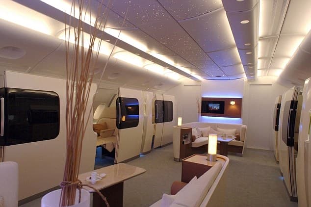 Qantas A380 first class