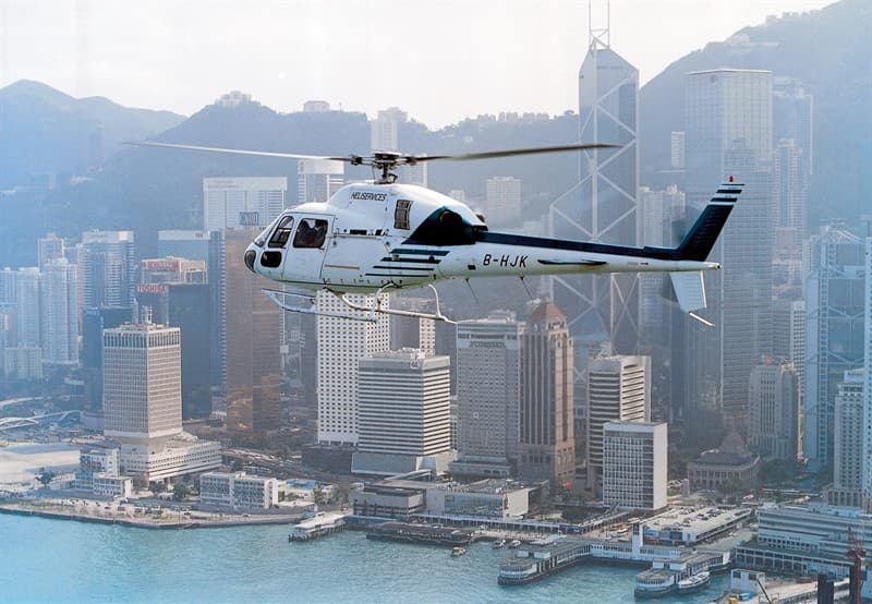 helicopter hong kong