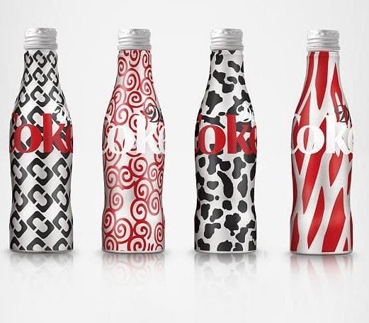 Diane von Furstenberg Diet Coke Bottles