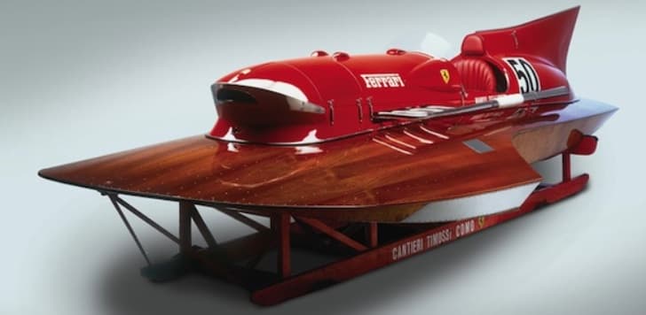 Ferrari Racing Boat