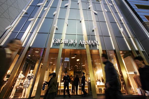 Giorgio Armani flagship store Ginza