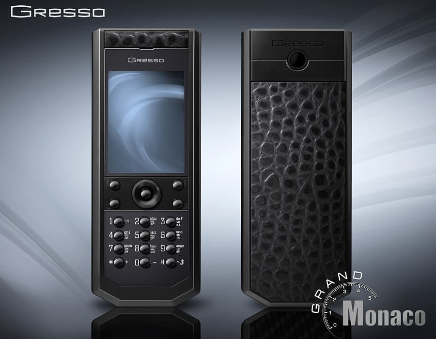 Gresso Pure Black Model Grand Monaco