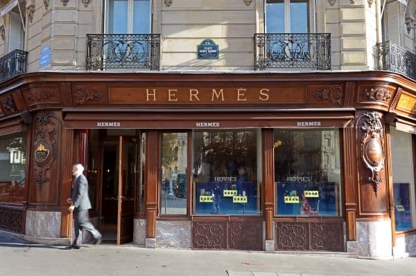 Hermes Paris store