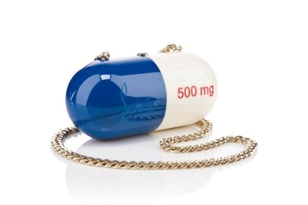 Louboutin capsule line Pilule bag