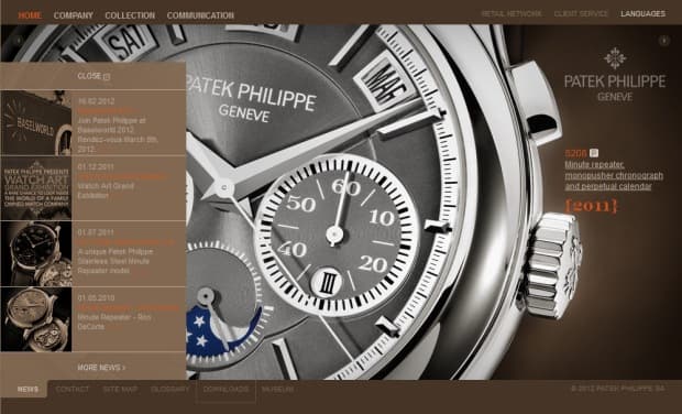 Patek Philippe Website