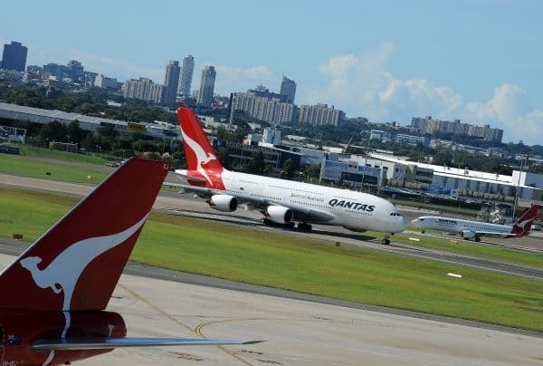 qantas plane