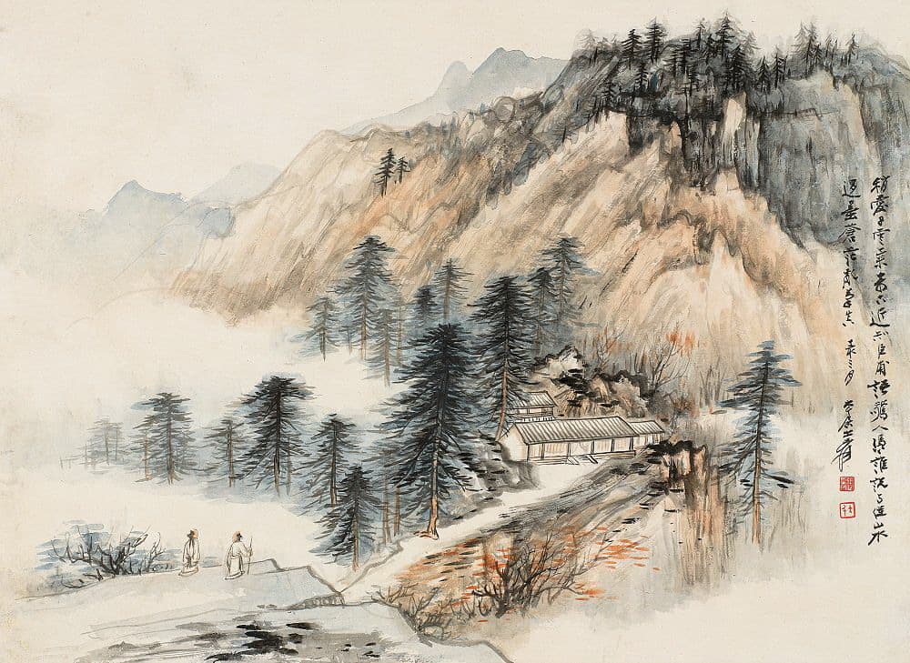 zhang daqian chinese painting