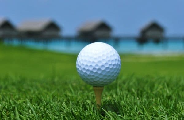 Maldives golf course