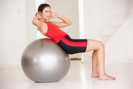 Swiss ball gym Swiss ball gym