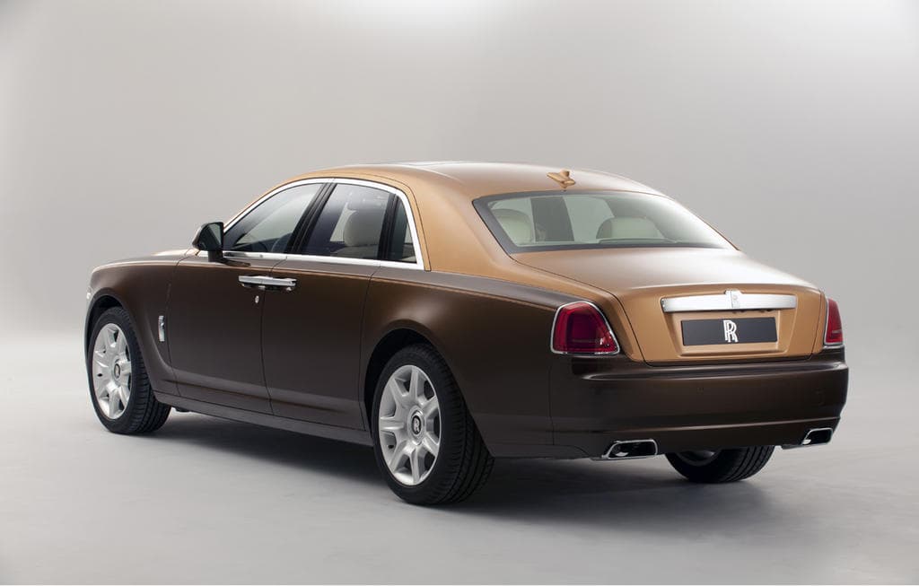 rolls royce two tone bespoke ghost