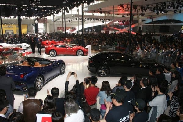 Ferrari stand Auto China 2012