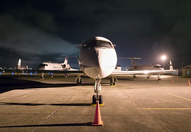 Private Jets tarmac