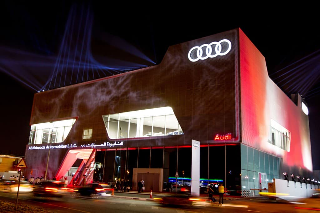 World largest Audi showroom