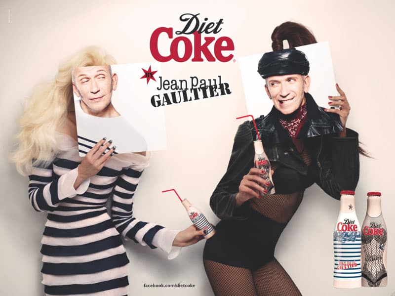 Diet Coke by Jean Paul Gaultier Campaign
