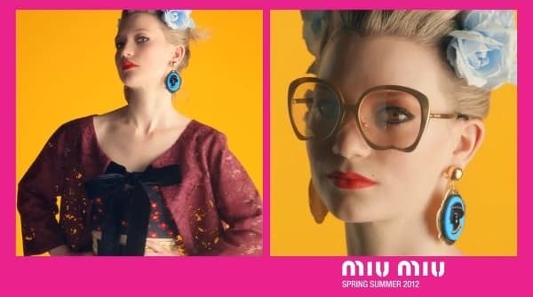Mia Wasikowska Miu Miu video