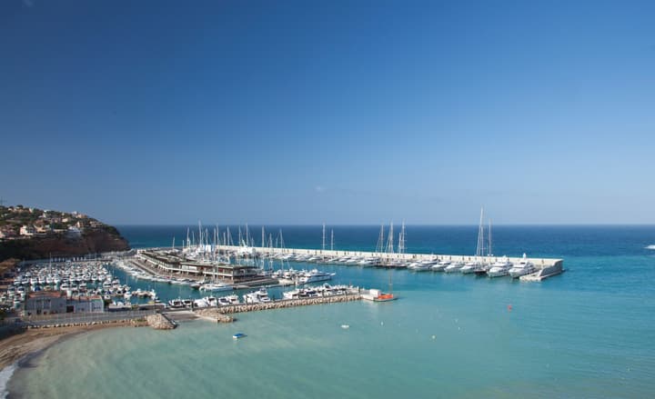 Port Adriano marina by Philippe Starck
