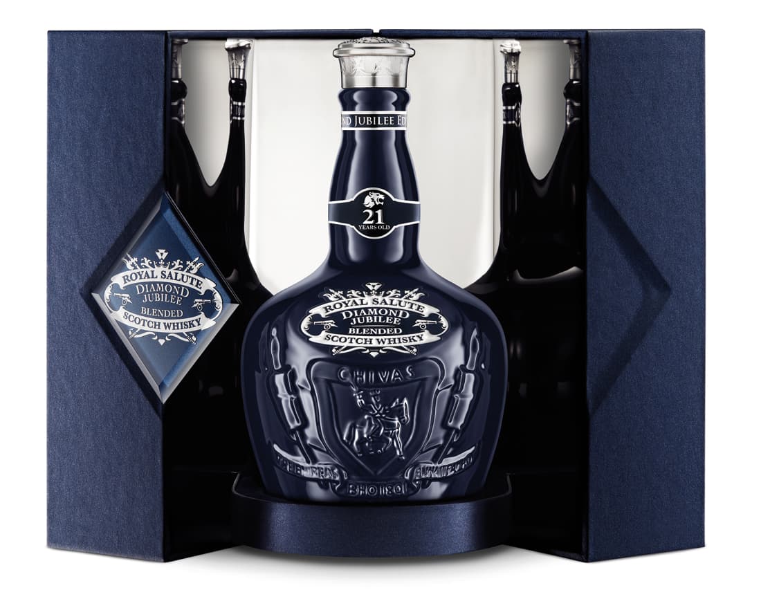 Royal Salute Diamond Jubilee bottle