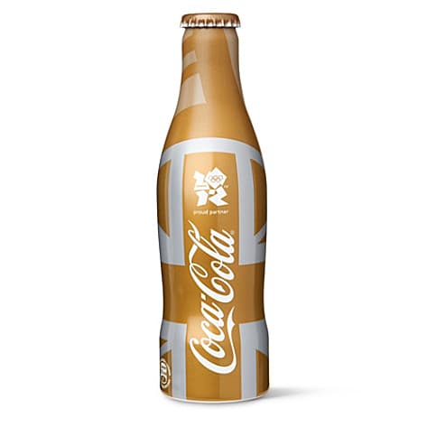 Gold Olympics Coca-Cola