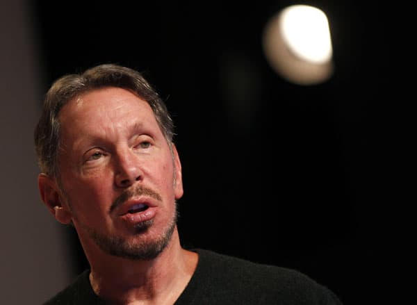 Oracle boss Larry Ellison
