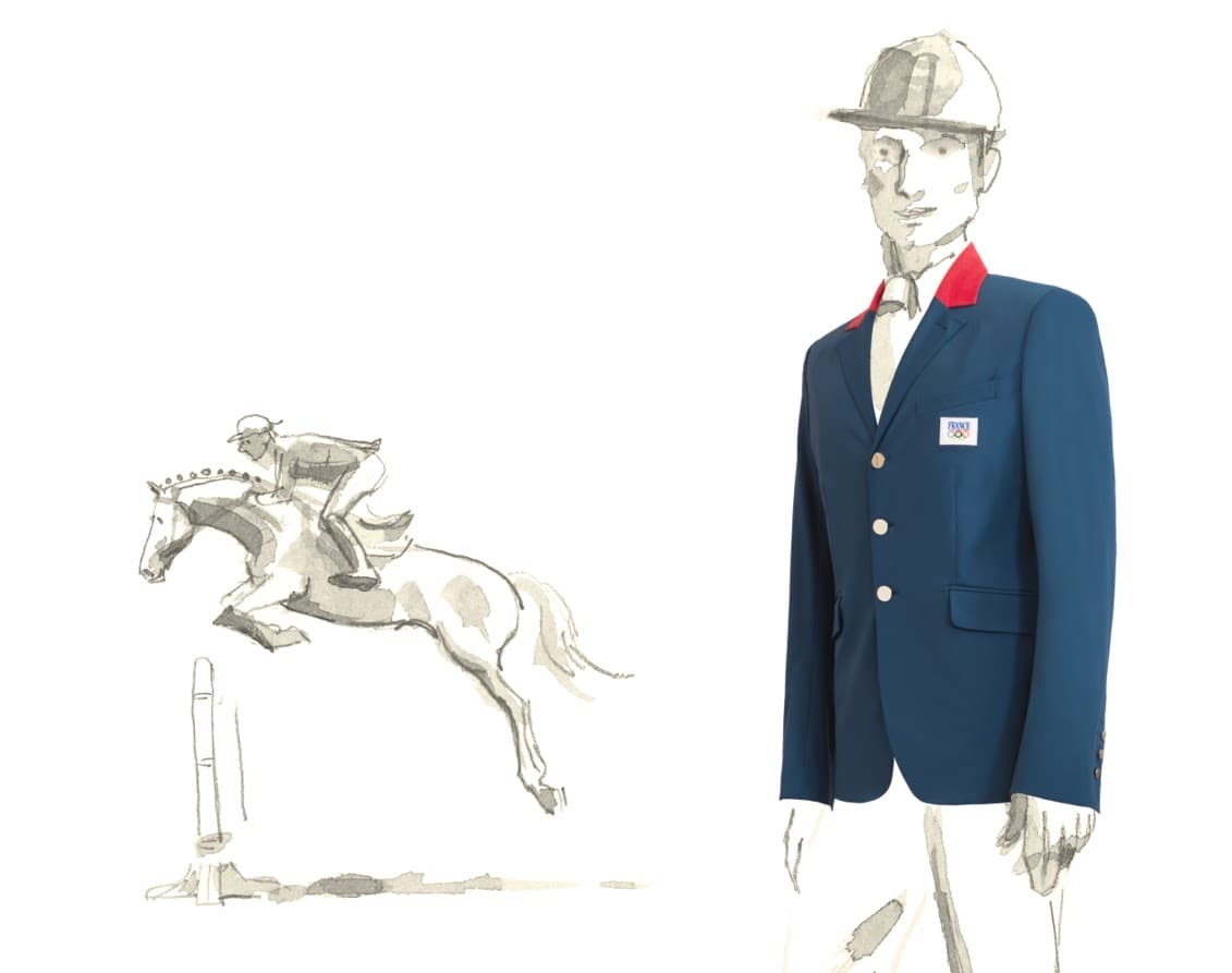 Hermes Olympics French uniforms