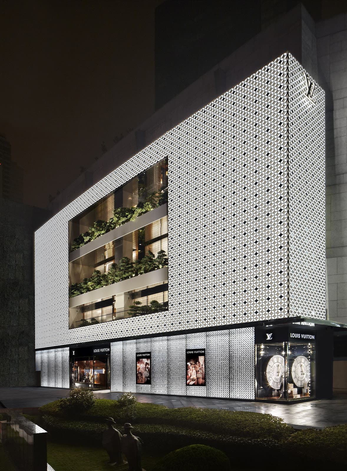Louis Vuitton Maison Shanghai exterior