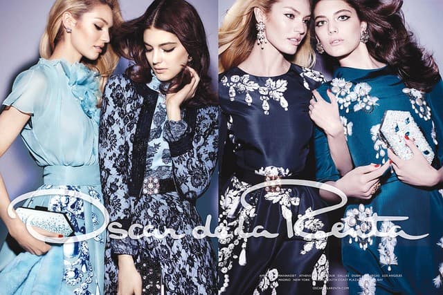 Oscar de la Renta fall 2012 campaign