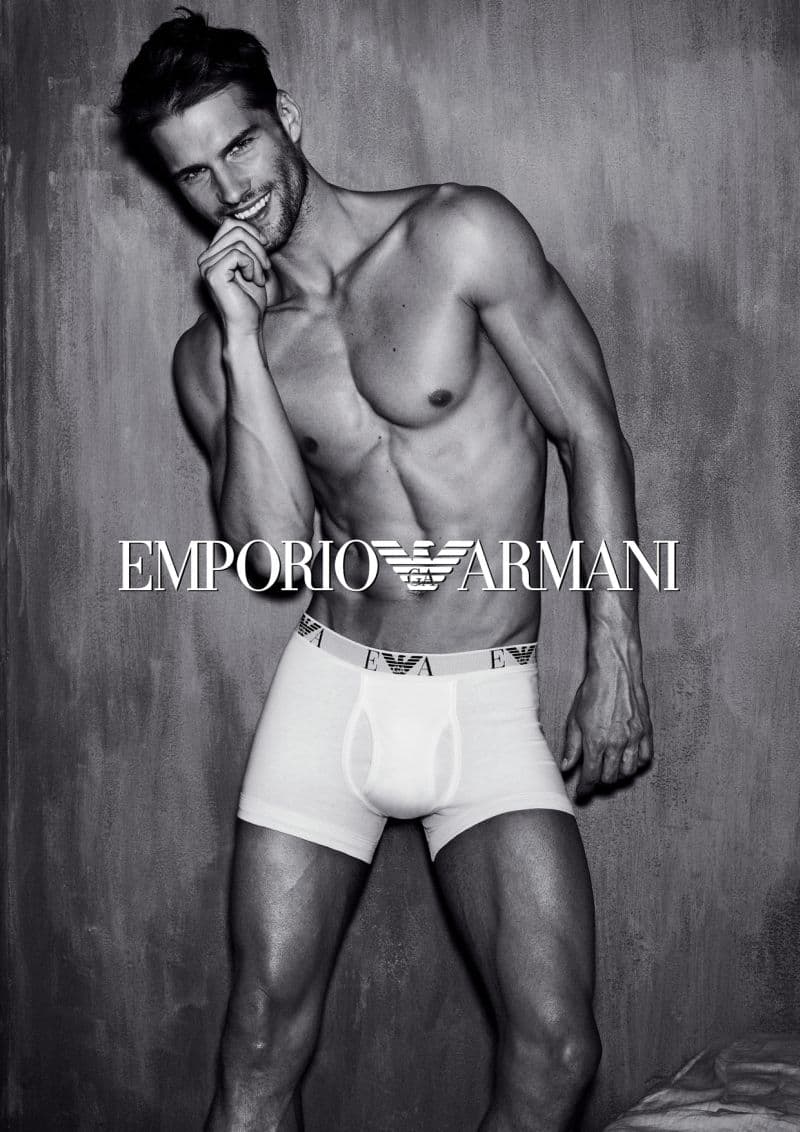 Ad Campaign Emporio Armani Underwear Man Fall 2012