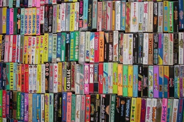 video game collection