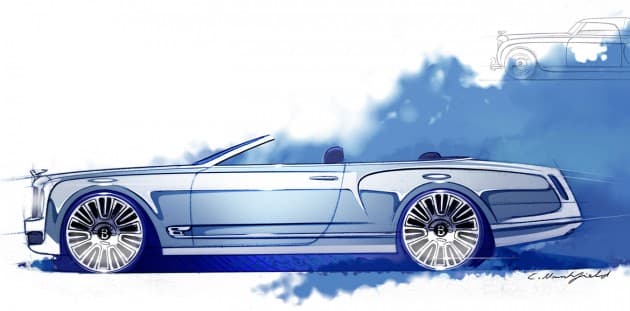Bentley Mulsanne Convertible concept