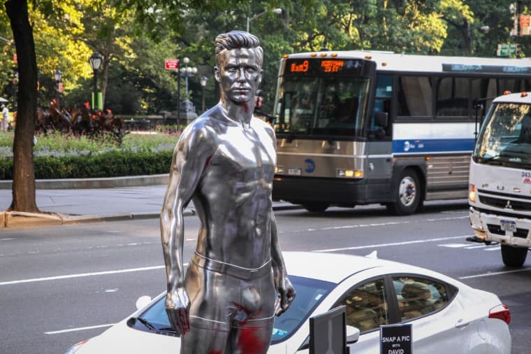 David Beckham statue