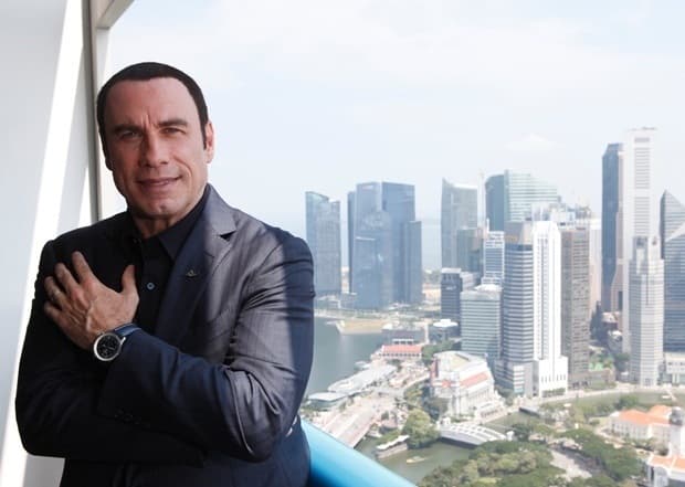 John Travolta for Breitling Navitimer Blue Sky