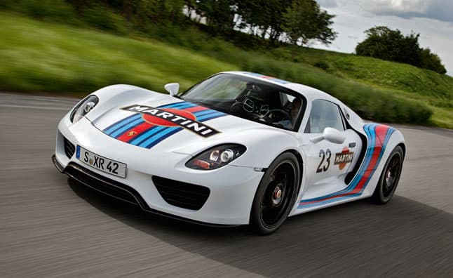 Porsche 918 Spyder Martini