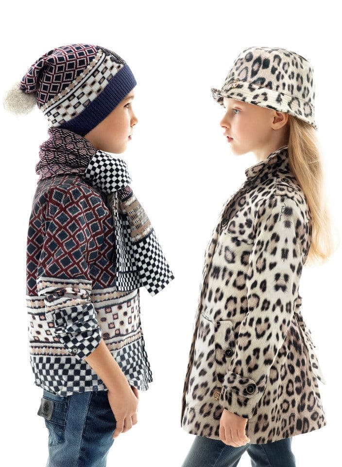 Roberto Cavalli Fall Winter 2012 kids collection